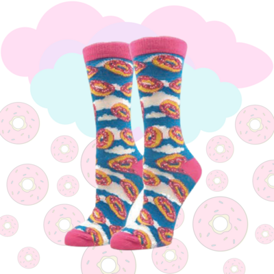 Women's Donuts Dream Crew Socks