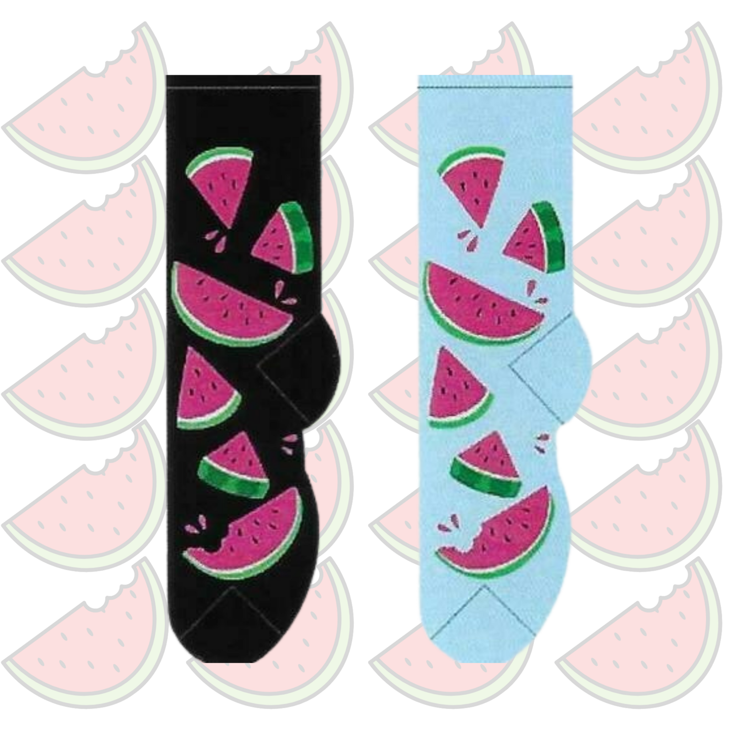 Women&#39;s Watermelon Crew Socks - 2 Colors