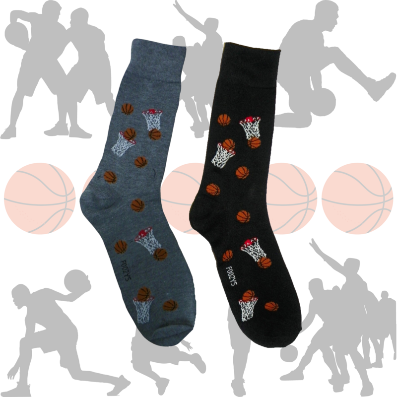 Men&#39;s Basketball Crew Socks - 2 Colors