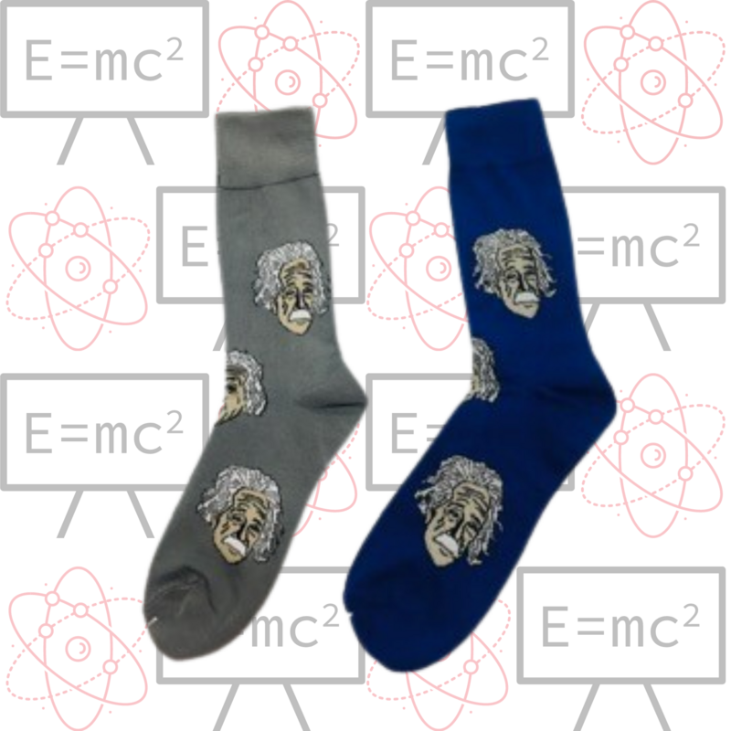Men&#39;s Einstein Crew Socks - 2 Colors