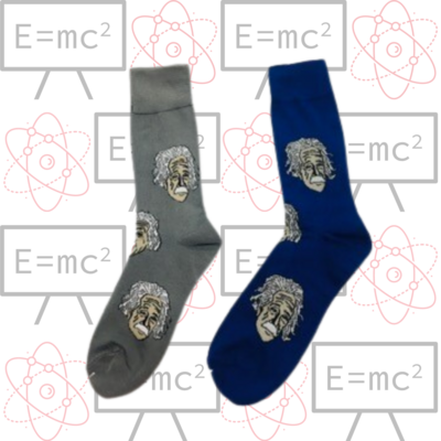 Men's Einstein Crew Socks - 2 Colors