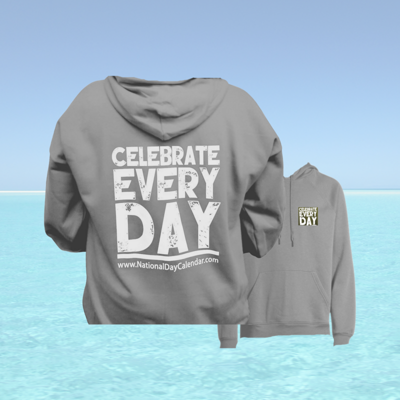 Celebrate Every Day Cool Grey Hoodie