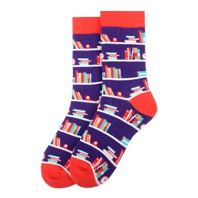 Women's Book Lover Crew Socks