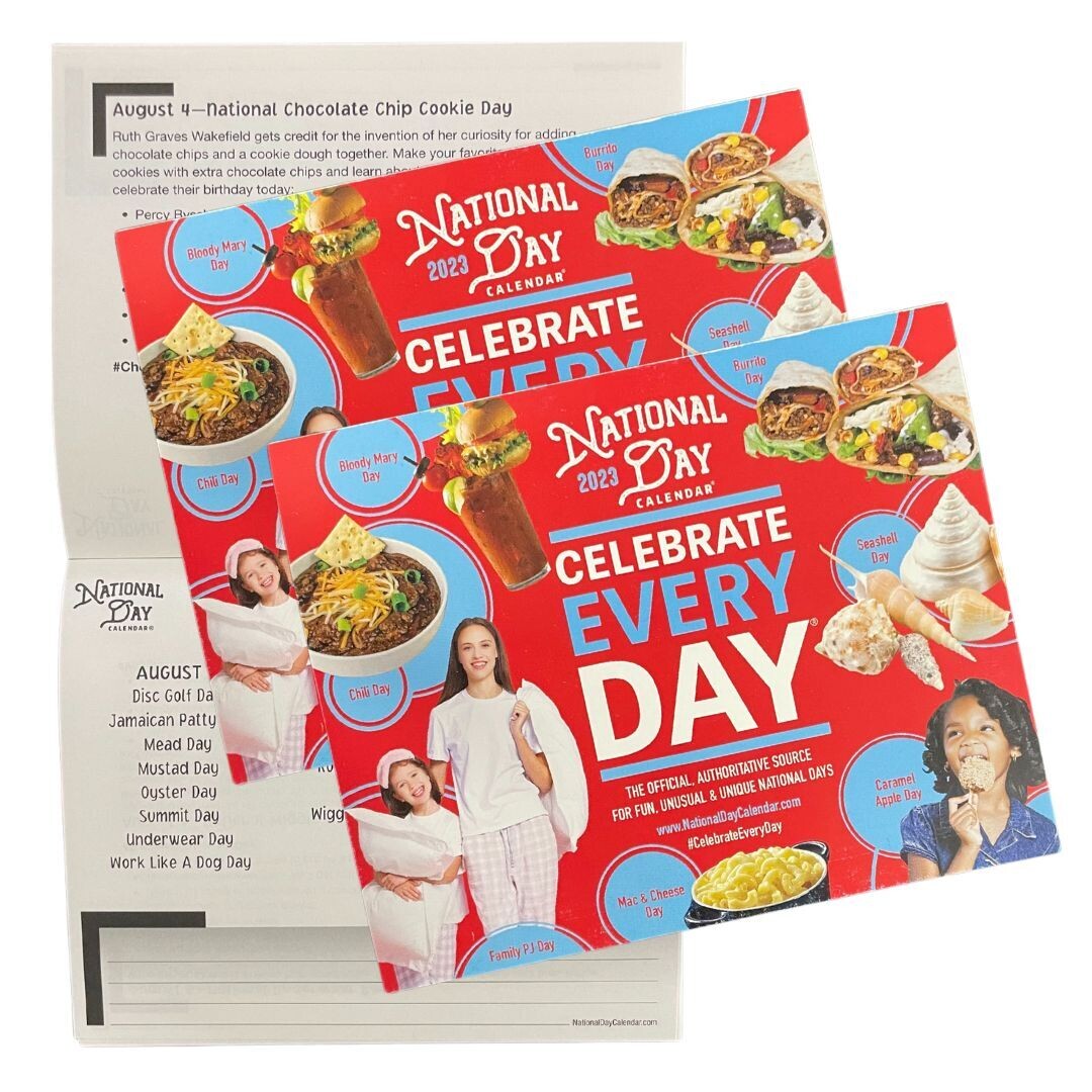2 Pack | 2023 Official National Day Box Calendar
