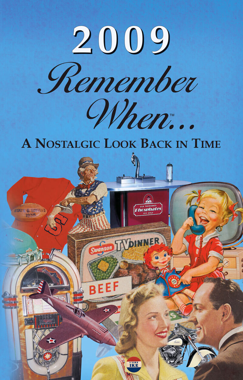 Remember When Booklet - Years available from 1960 - 2009