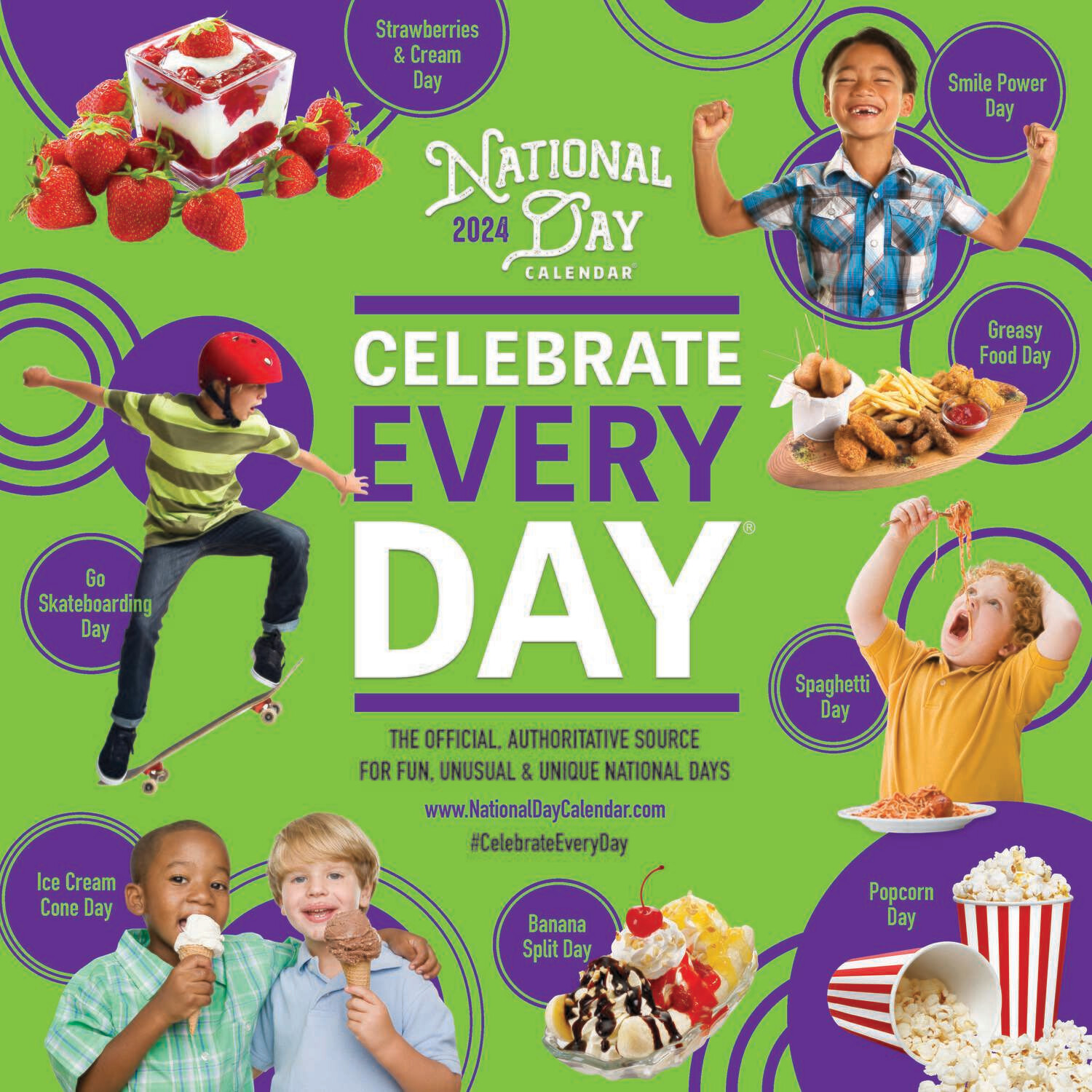 Start Celebrating with the Original: Pre-order the 2024 National Day Wall  Calendar® and Get