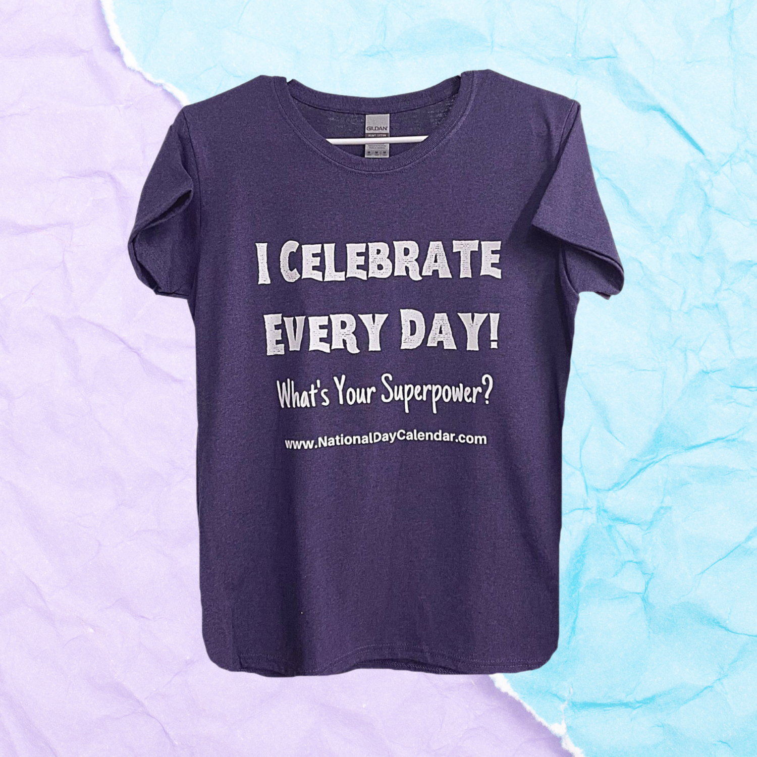 Heather Purple Women&#39;s Celebrate Every Day Superpower T-Shirt