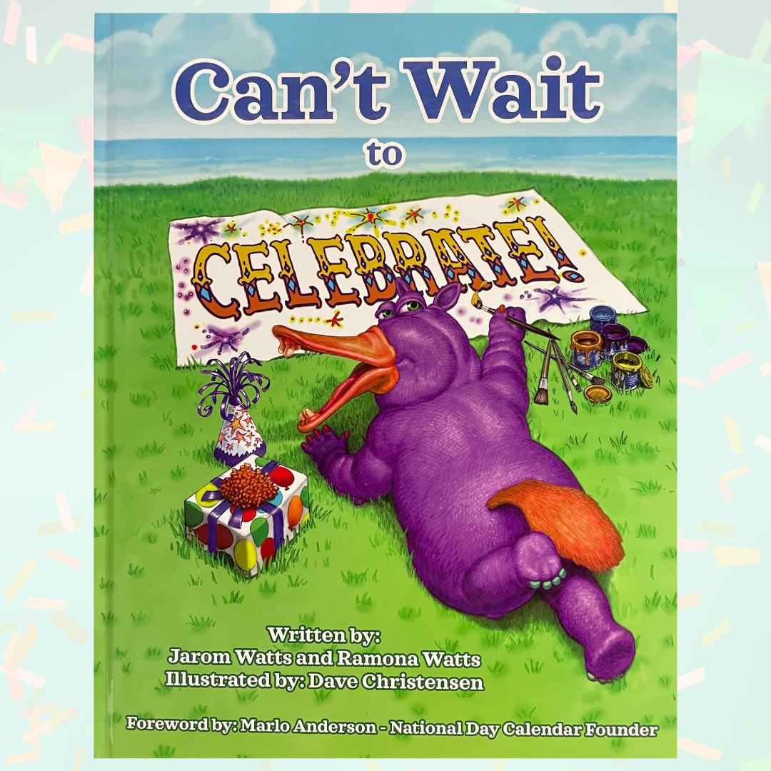 Can&#39;t Wait to Celebrate Children&#39;s Book and 2025 Wall Calendar Combo