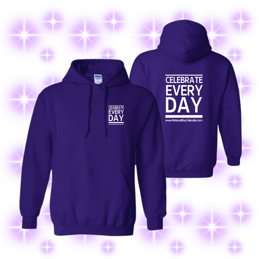 Celebrate Every Day Royal Purple Hoodies