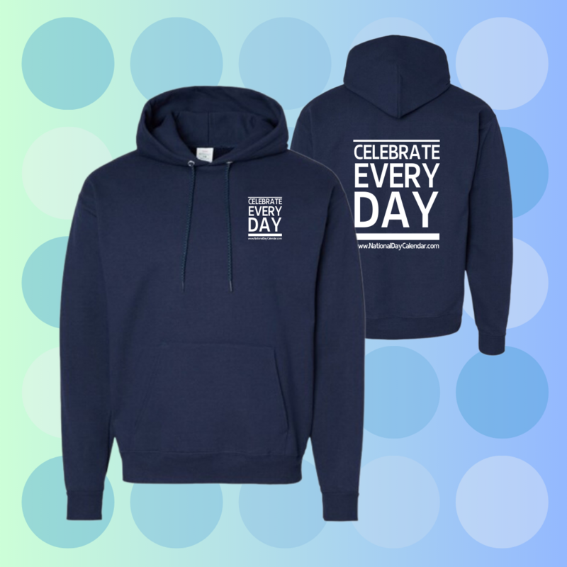 Celebrate Every Day Navy Hoodie