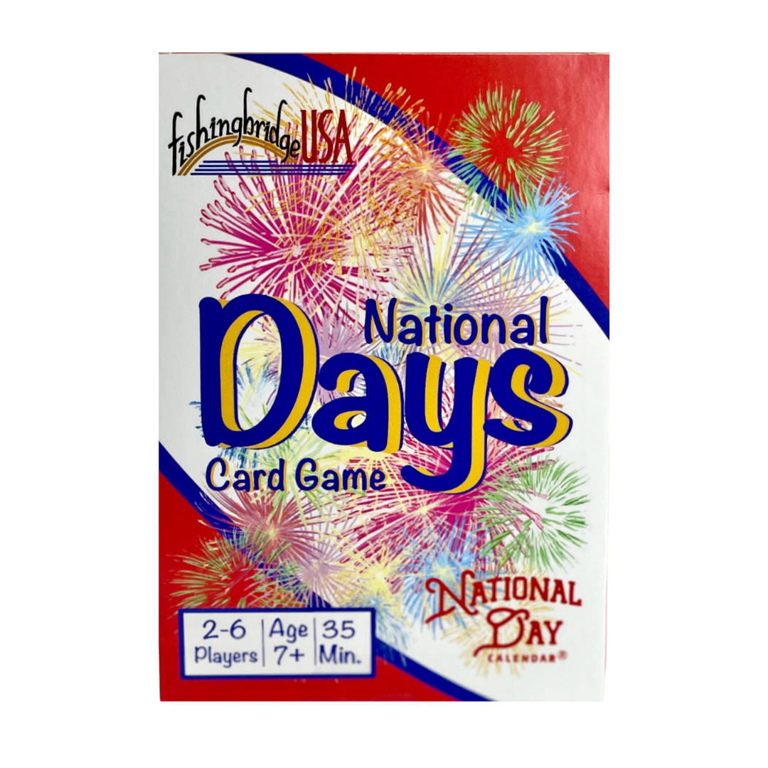 Ultimate Celebration Combo Pack: 2026 National Day Box Calendar® &amp; National Day Card Game