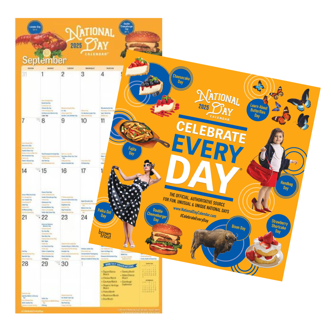 2026 National Day Wall &amp; Box Calendar® Combo – Preorder Now &amp; Get the 2025 Set FREE! 🎉