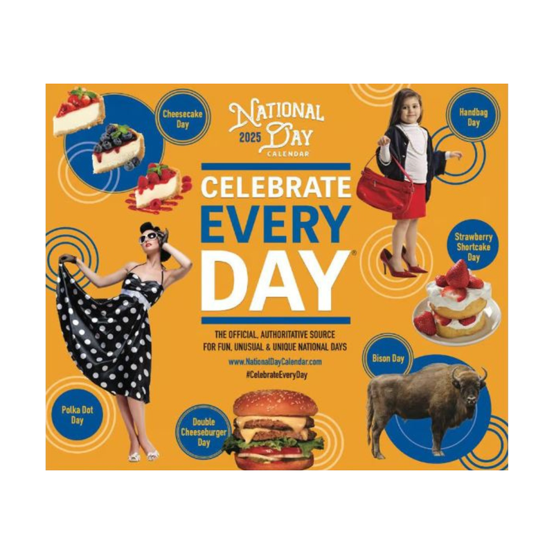 Ultimate Celebration Combo Pack: 2025 National Day Box Calendar® &amp; National Day Card Game