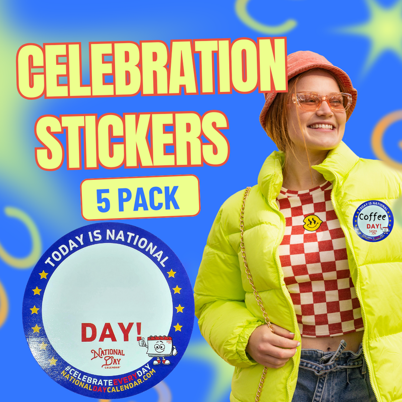 Celebration Stickers 5 pack