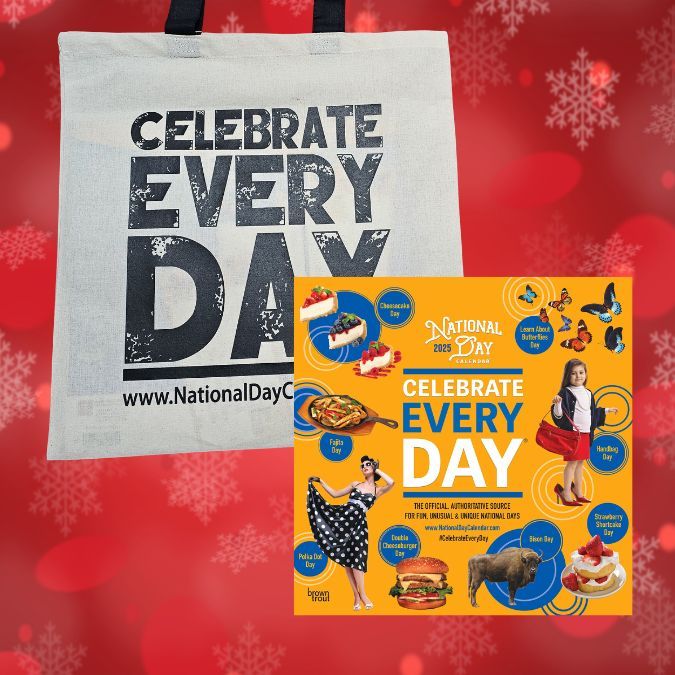 2025 NDC Wall Calendar Plus Celebrate Every Day Canvas Totebag