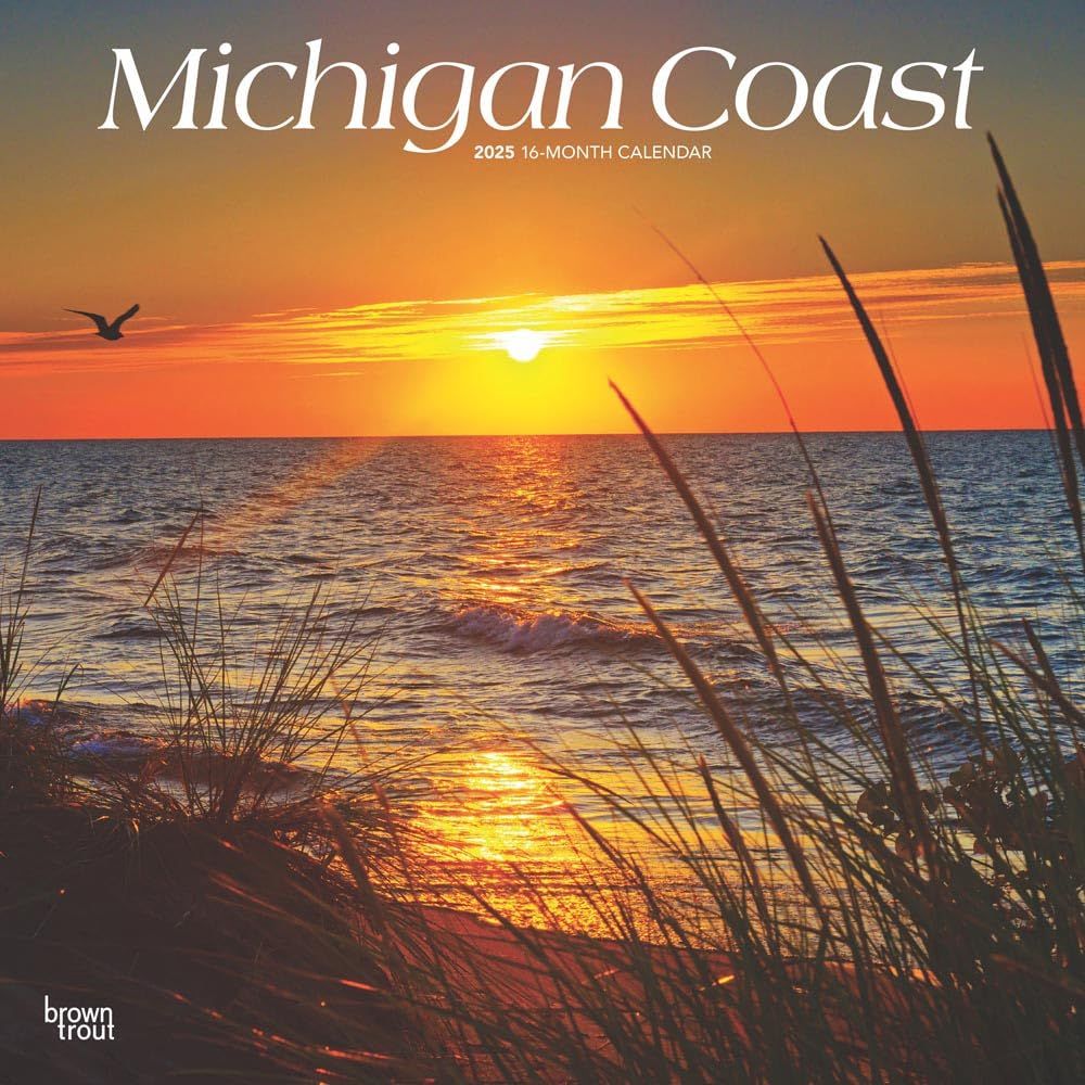 Double the Celebration: 2025 National Day Wall Calendar + Free Michigan Coast Wall Calendar!  Almost Gone.