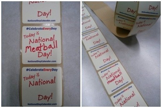 National Day Calendar® Stickers - 1250 Count