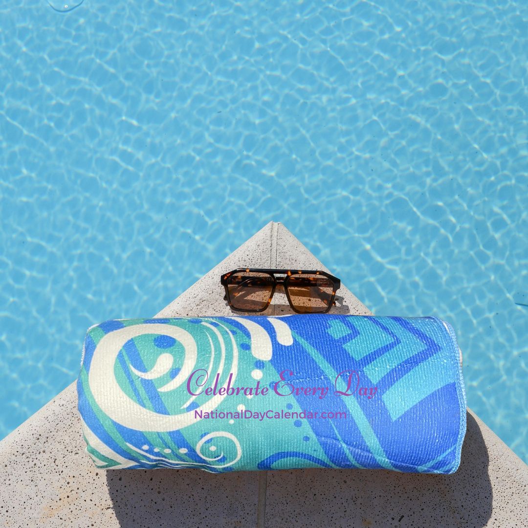 Beach Towel - Boho Blue and Green