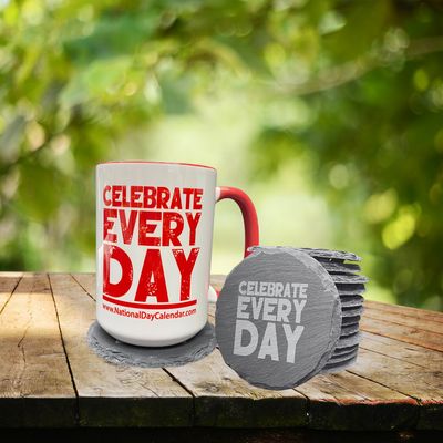 Engraved Premium Slate Coasters - Set of 4