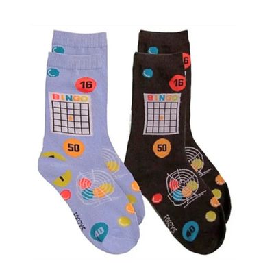 Women&#39;s BINGO Crew Socks - 2 Colors