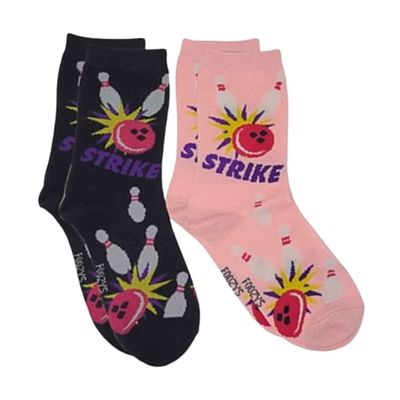 Women's Bowling Crew Socks - 2 Colors