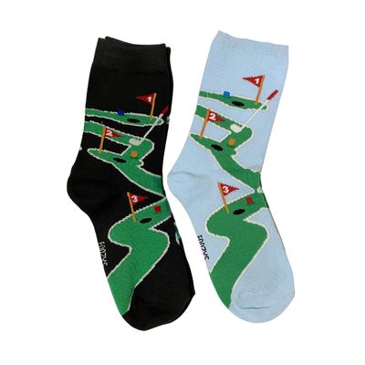 Women's Mini Golf Crew Socks - 2 Colors