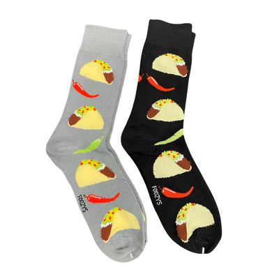 Men's Spicy Taco Crew Socks