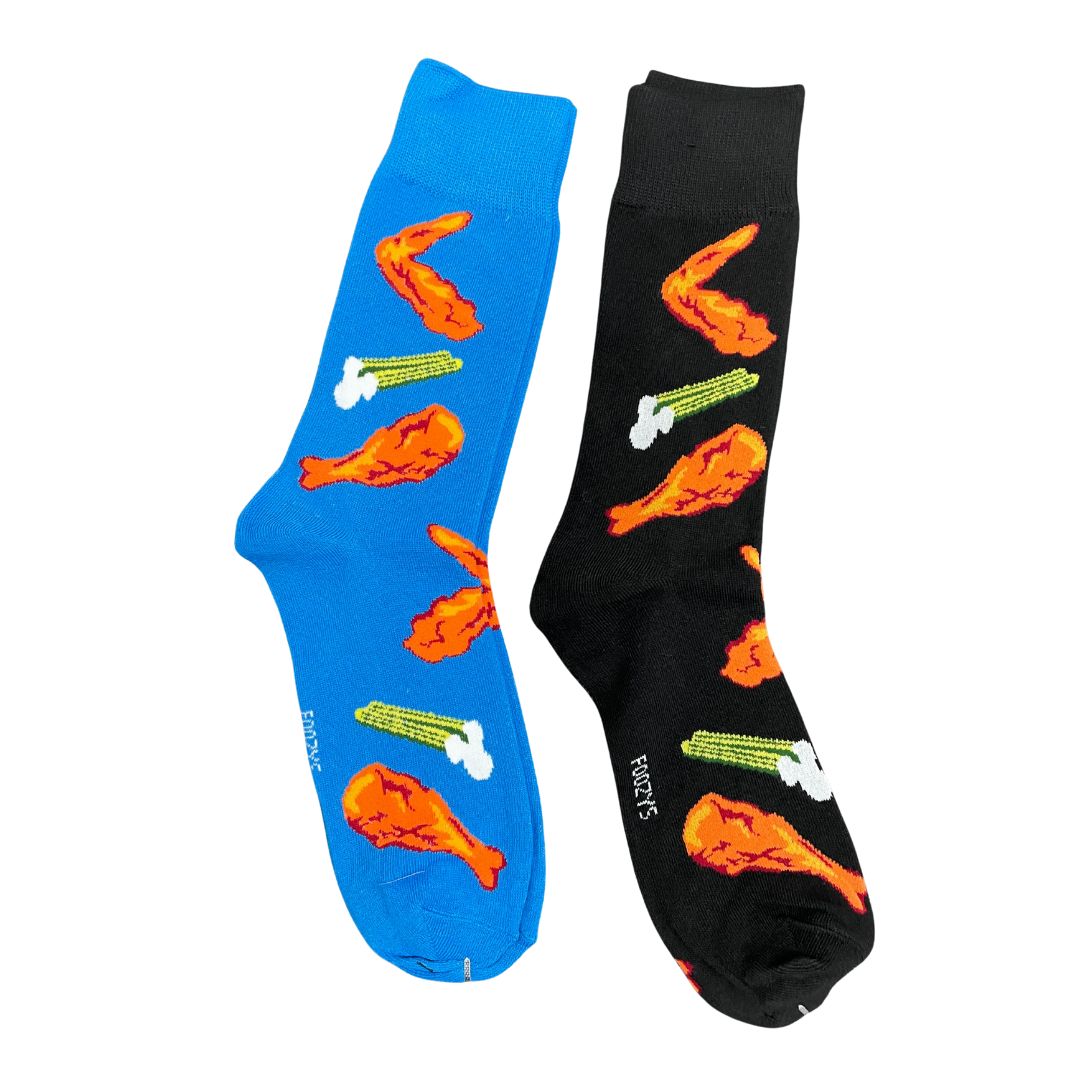 Men&#39;s Wings &amp; Drummies Crew Socks
