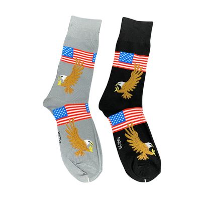 Men&#39;s Eagles &amp; Flags Crew Socks