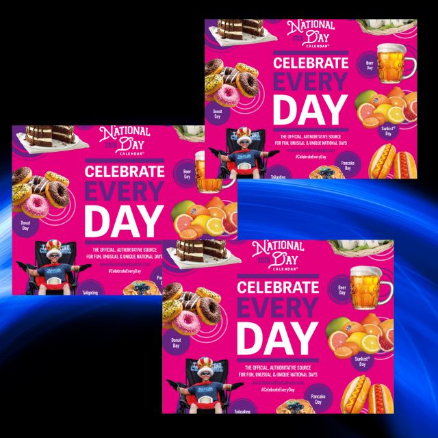 2026 National Day Wall Calendar 3-Pack Special