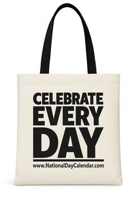 Celebrate Every Day® Canvas Tote Bag – Durable 17"x12" Reusable Tote