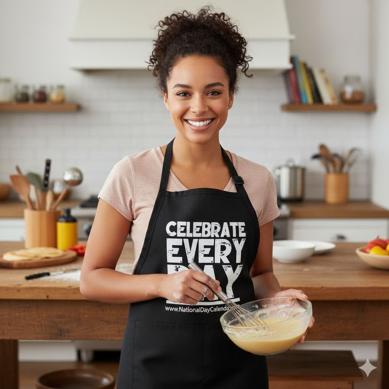 Celebrate Every Day® Adjustable Chef Apron - Black Kitchen Apron with Pockets