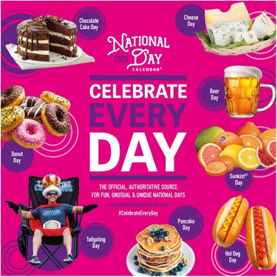 2026 Wall Calendar – National Day Calendar® – 1,500+ Observances – Celebrate Every Day®