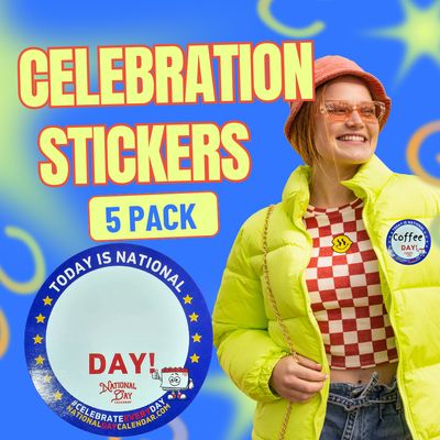Celebration Stickers 5 pack
