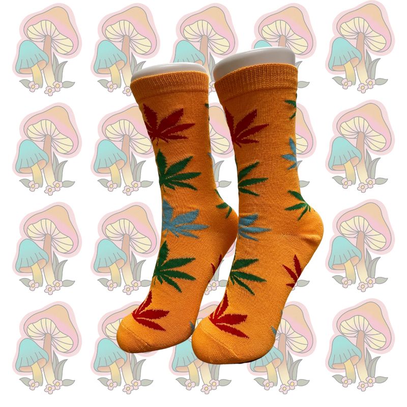 Women's Assorted Hemp Crew Socks - 6 Colors