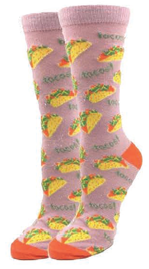 Women&#39;s Taco Crew Socks