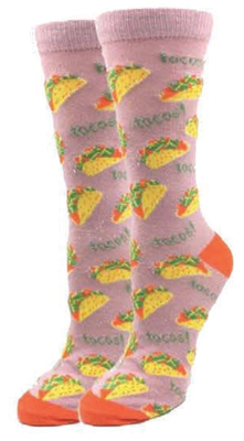 Women's Taco Crew Socks