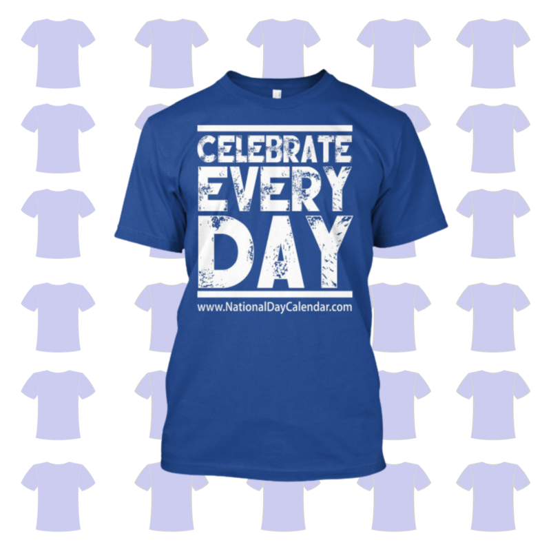 Royal Blue Celebrate Every Day T-Shirt Royal Blue Celebrate Every Day T-Shirt