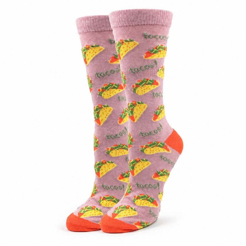 Women's Taco Crew Socks