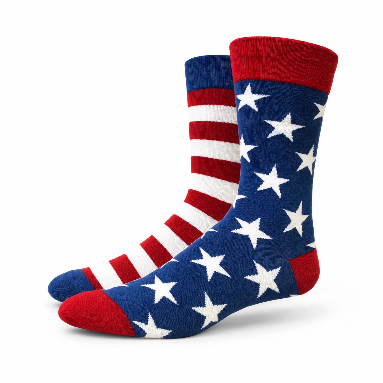 Men's Americana Crew Socks. One pair per purchase.