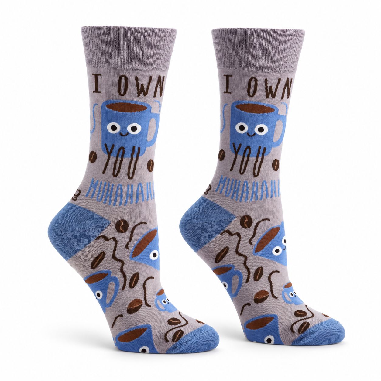 Women's I Own You A'Latte Crew Socks