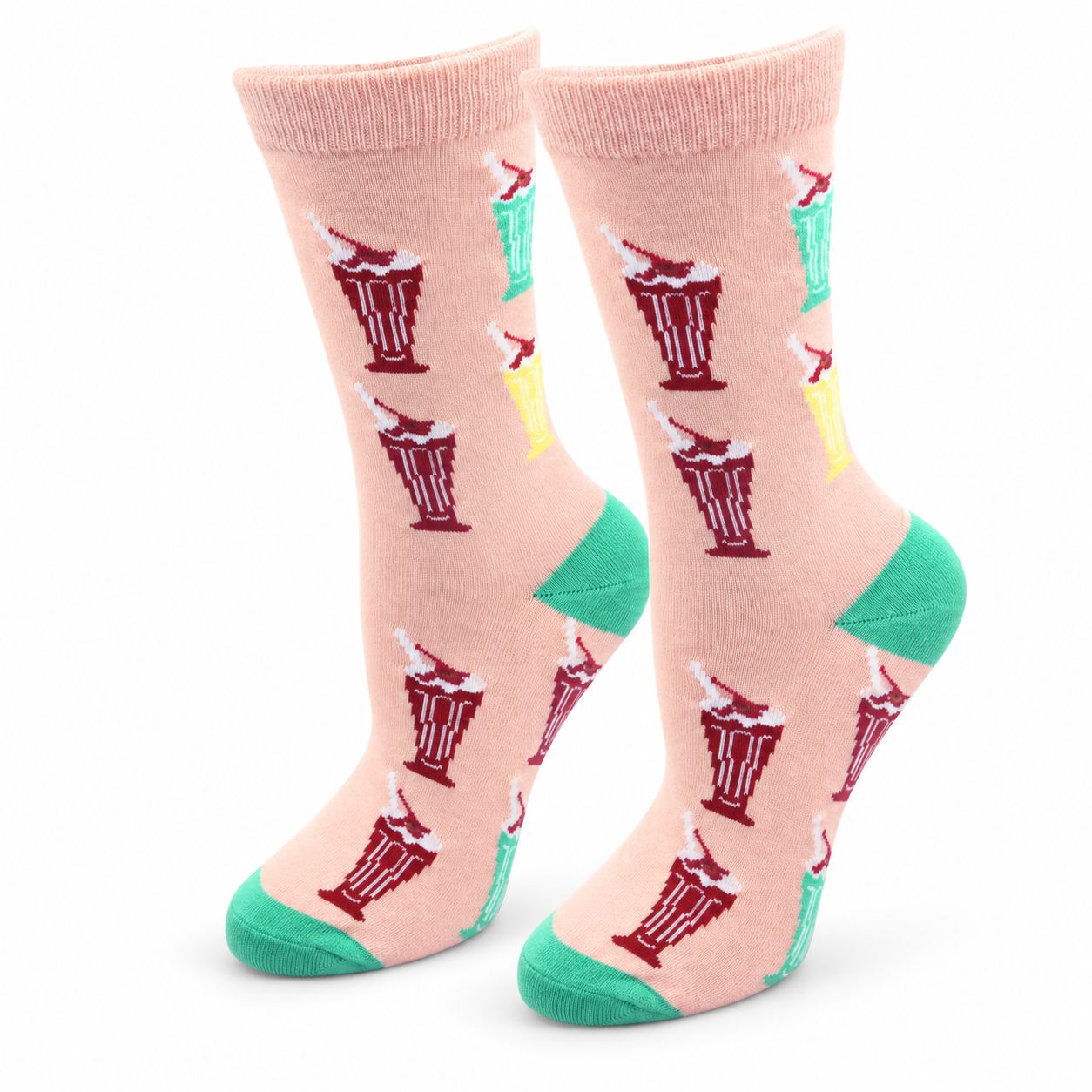 Women's Ice Cream Shake Crew Socks