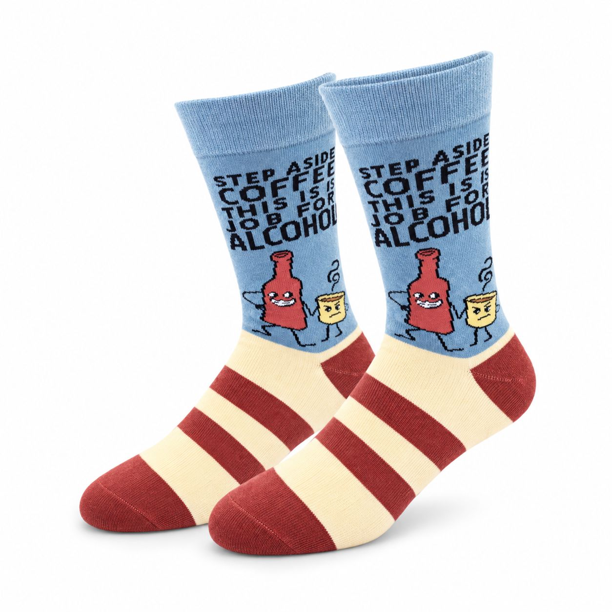 Men's Job for Alcohol Crew Socks