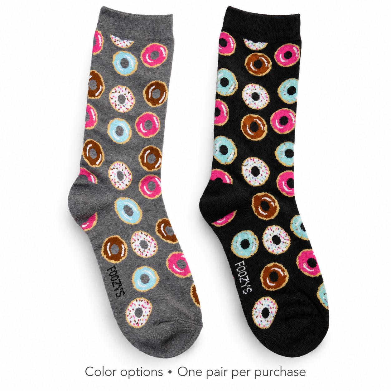 Women's Donut Crew Socks - 2 Colors