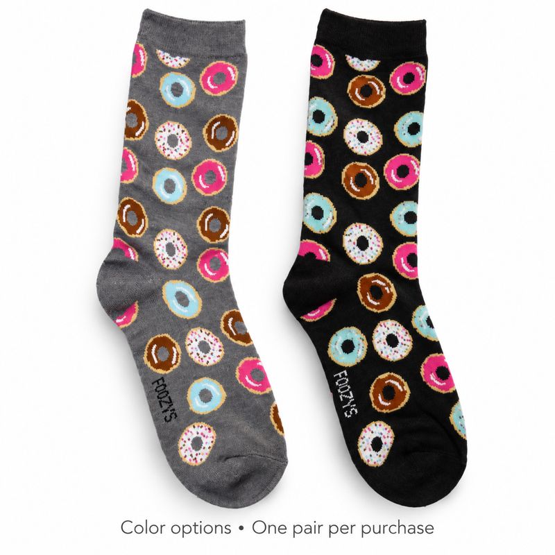 Women's Donut Crew Socks - 2 Colors
