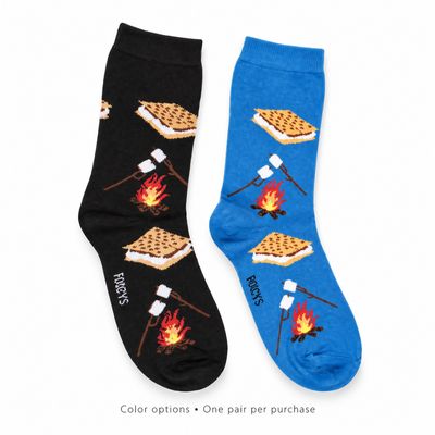 Women's S'more Crew Socks - 2 Colors