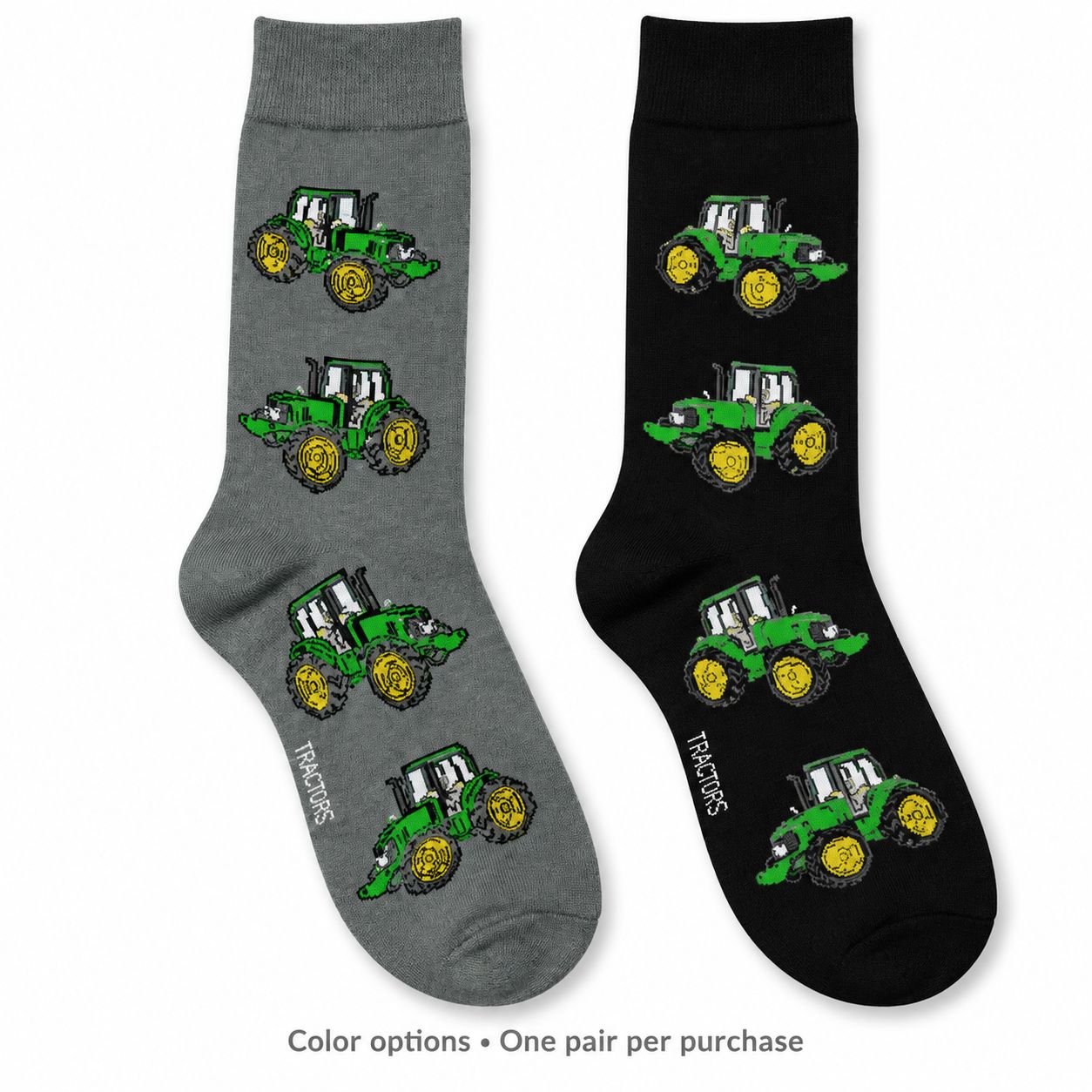 Men's Tractor Crew Socks - 2 Colors