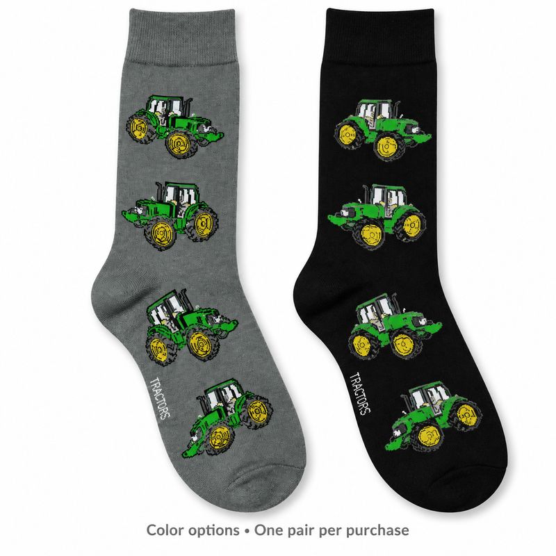 Men's Tractor Crew Socks - 2 Colors