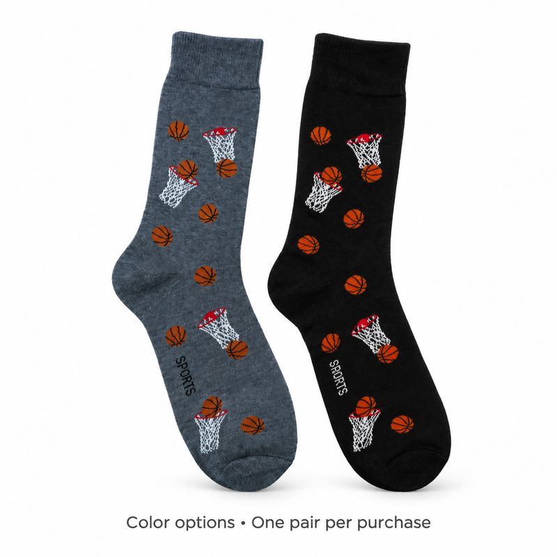 Men's Basketball Crew Socks - 2 Colors