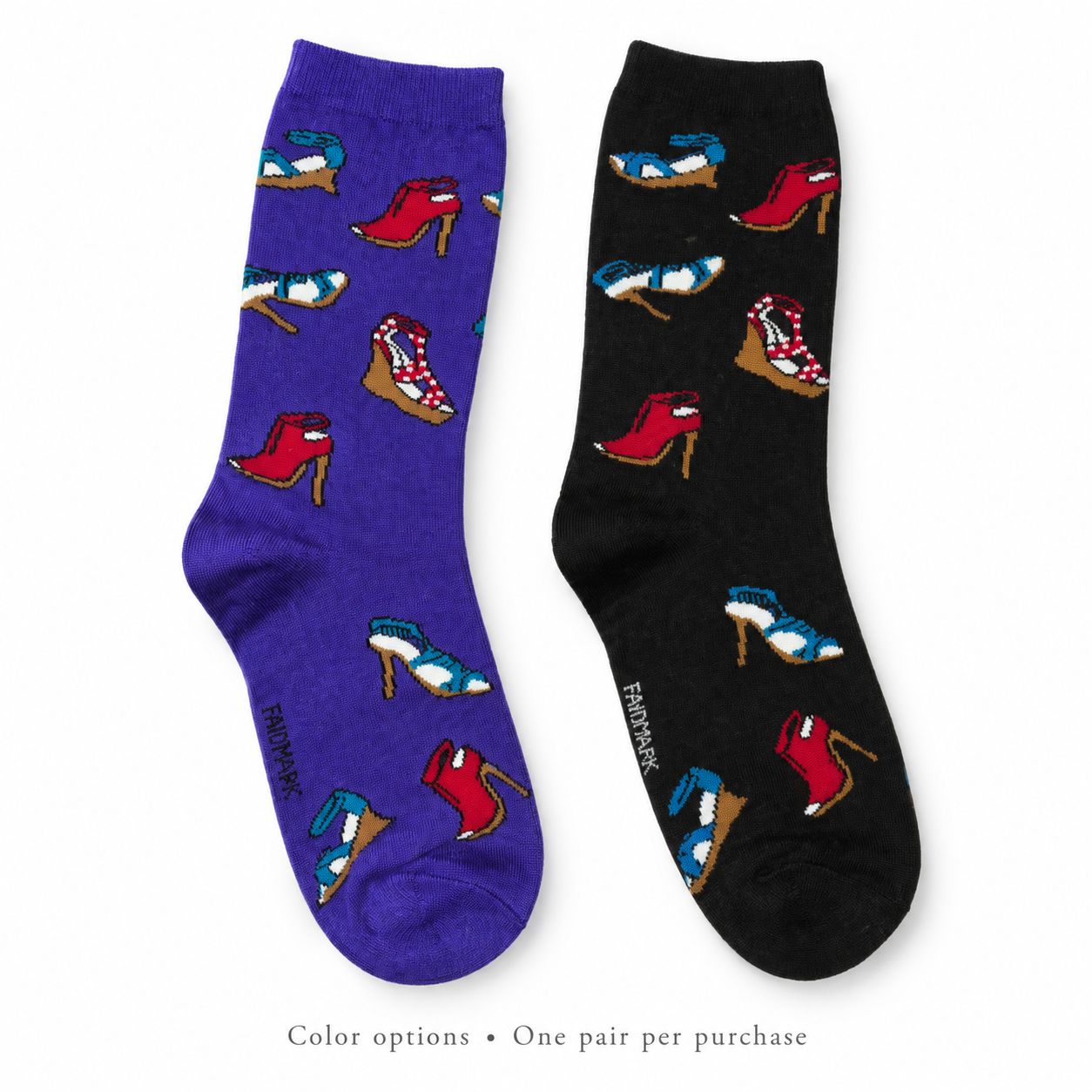 Women's Shoe Crew Socks - 2 Colors